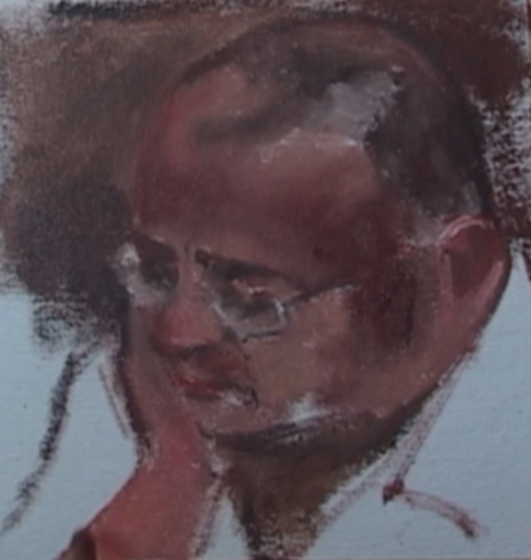 mC053 Man in BORDERS